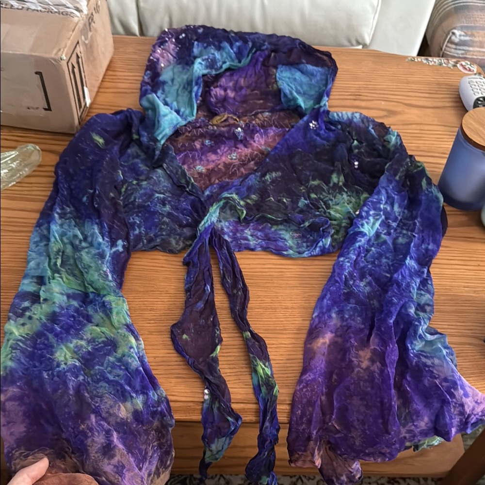 Namaslay co. Hooded fairy top (O/S)